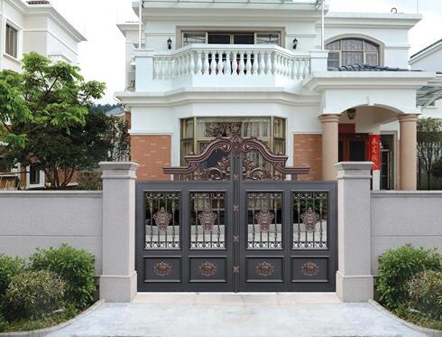 鋁藝庭院別墅大門