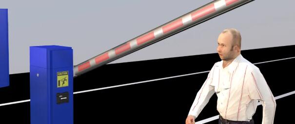 道閘雷達(dá)感應(yīng)防砸