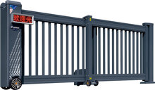 門體只占門洞20cm寬！創(chuàng)電動門伸縮比之最！