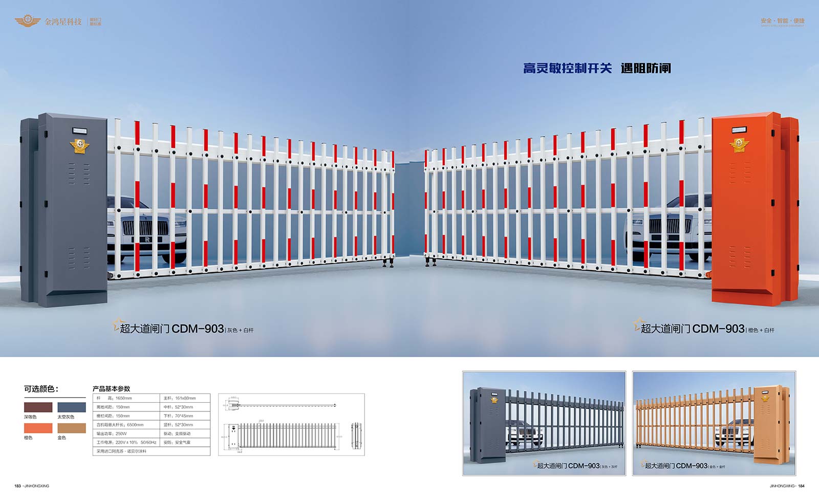 超大道閘門CDM-903