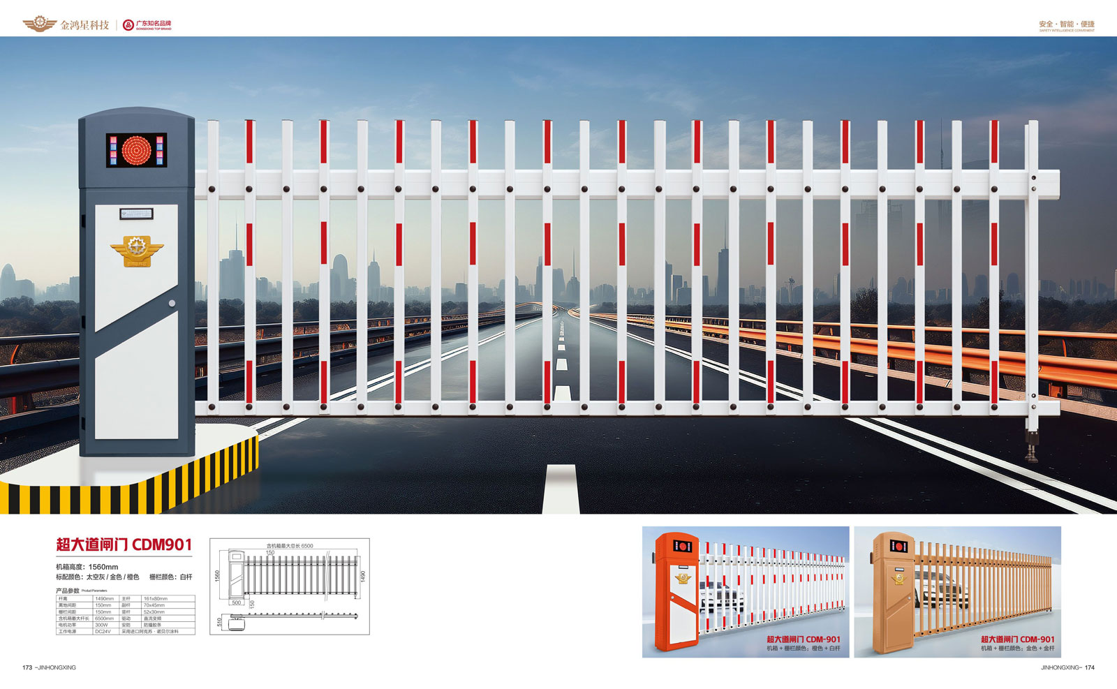 超大道閘門CDM-901