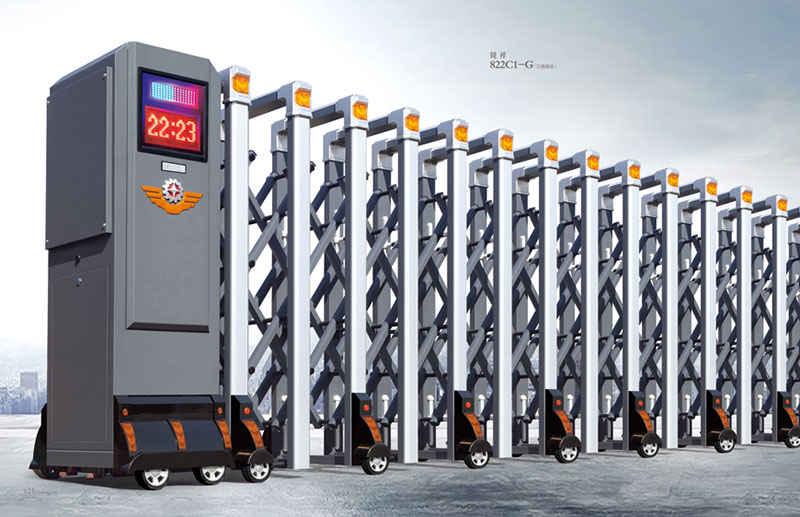 銳祥822C1-G（三排連動(dòng)）鋁合金伸縮門