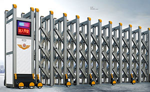 鋁合金伸縮門 - 悅系811A（古銅銀）鋁合金伸縮門