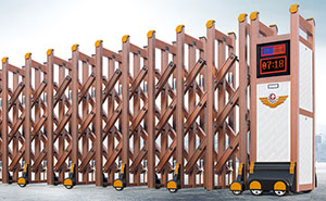 鋁合金伸縮門 - 悅系811A（古銅金）鋁合金伸縮門