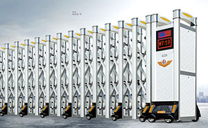 鋁合金伸縮門 - 國系832A-Y鋁合金伸縮門