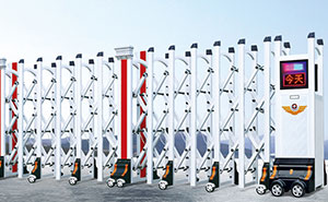 鋁合金伸縮門(mén) - 吉祥628B-YR鋁合金伸縮門(mén)