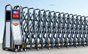 鋁合金伸縮門 - 靚麗728D（深灰）鋁合金伸縮門