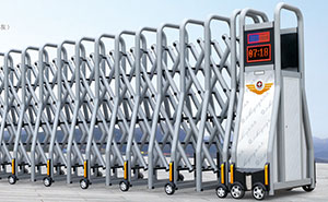 鋁合金伸縮門 - 靚麗728D（銀灰）鋁合金伸縮門