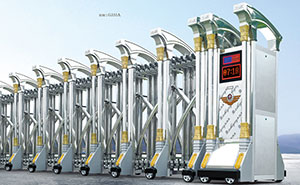 不銹鋼伸縮門 - 精鋼門G331A不銹鋼伸縮門