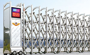 不銹鋼伸縮門 - 精鋼門G311不銹鋼伸縮門