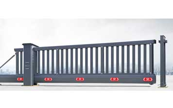 電動平移門 - 智能懸臂門918B（深灰）
