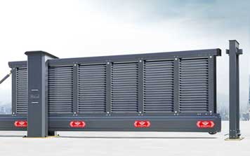 電動平移門 - 智能懸臂門918B-BY（深灰）