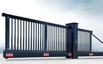 電動平移門 - 智能懸臂門918X-A（黑砂）