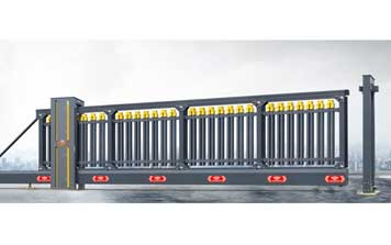 電動平移門 - 智能懸臂門918B-ZS（深灰）