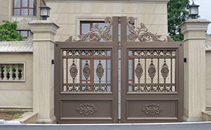 電動(dòng)折疊門(mén) - 智能懸折門(mén)938-B5（淺咖）