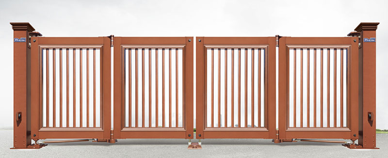 智能懸折門938-C2（紅古銅）