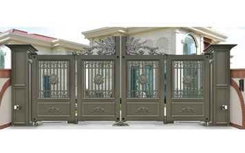 智能懸折門938-B7（深咖）