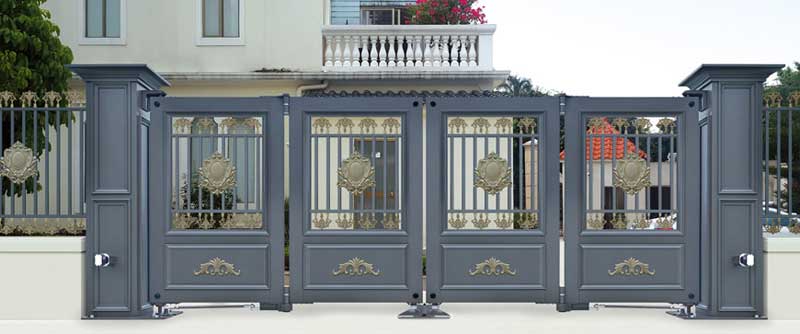 智能懸折門938-B8（深灰）