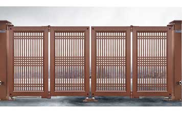 智能懸折門(mén)938-C7（紅古銅）