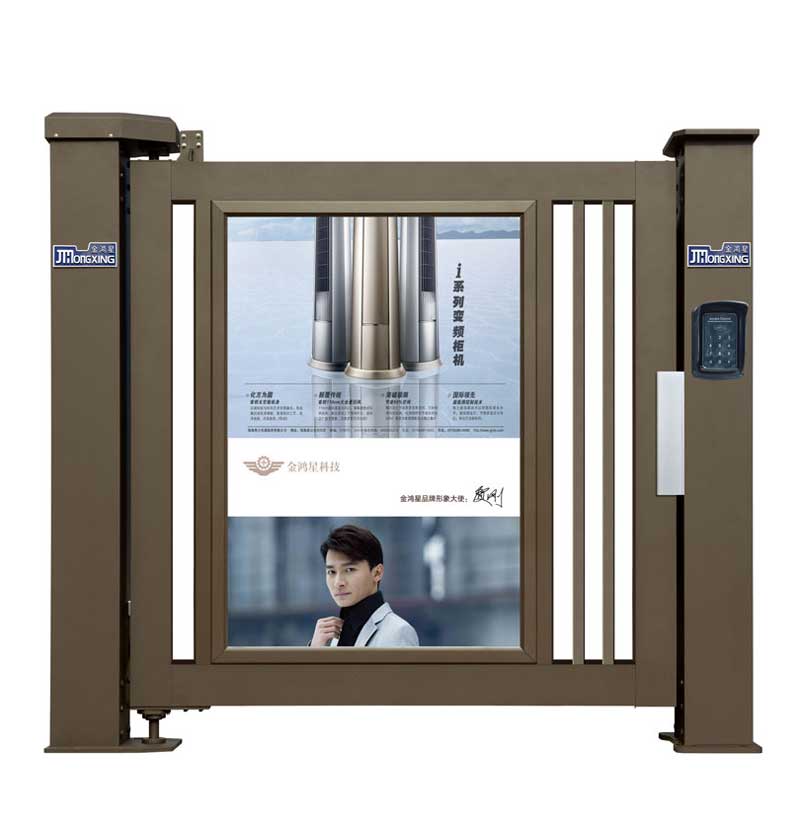 人行通道廣告門（滾動）G2-A2（深咖）