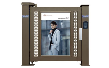 廣告小門(mén) - 人行通道廣告門(mén)（滾動(dòng)）G2-A1（深咖）