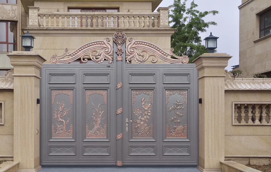 盧浮幻影-騎士鋁藝大門(mén)