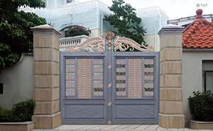 鋁藝大門 - 盧浮幻影-騎士LQS17222鋁藝大門