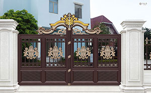 鋁藝大門 - 盧浮幻影-至尊-LHG17202鋁藝大門