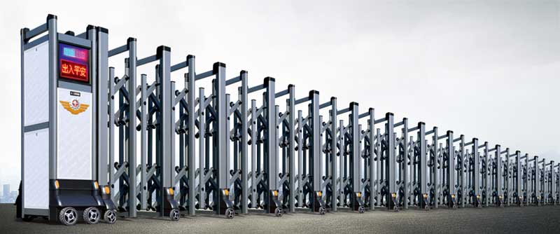 星18-B2（深灰）伸縮門