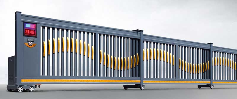 智能分段平移門909F（深灰）