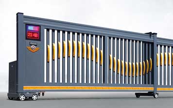 分段平移門 - 智能分段平移門909F（深灰）