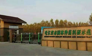 哈爾濱市園林種苗科研示范基地伸縮門工程案例 - 中出網(wǎng)-智能出入口與停車充電門戶