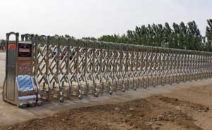 石家莊定州市政六公司造橋廠伸縮門案例