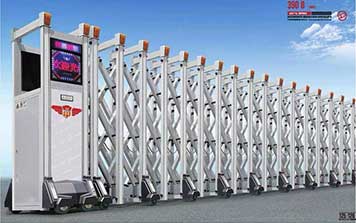 電動(dòng)伸縮門 - 390B銀色