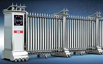 不銹鋼伸縮門 - 不銹鋼伸縮門（豪華）-風(fēng)行一號