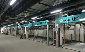 鄭州國網(wǎng)項(xiàng)目立體車庫案例 - 中出網(wǎng)-智能出入口與停車充電門戶