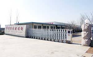 濰坊騰發(fā)玻璃鋼伸縮門案例