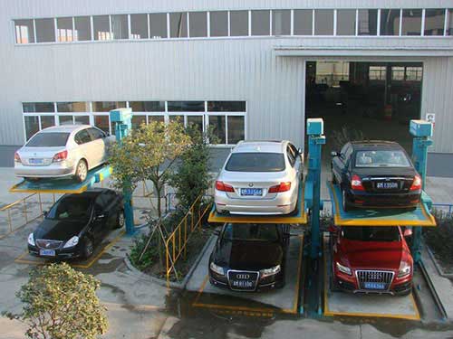 無避讓類立體車庫