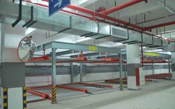 兩層升降橫移立體車庫