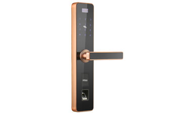 A2直板指紋密碼防盜智能鎖