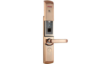 T3滑蓋密碼刷卡門鈴智能鎖