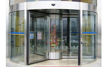 帶展廂自動旋轉(zhuǎn)門