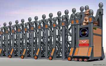 電動(dòng)伸縮門(mén) - 鴻運(yùn)當(dāng)頭1號(hào)伸縮門(mén)