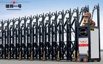 電動伸縮門 - 雄獅一號伸縮門