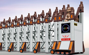 電動(dòng)伸縮門(mén) - 天下財(cái)富A-002伸縮門(mén)