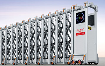 鋁合金伸縮門 - 天地五號(hào)伸縮門