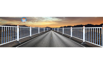 道路護(hù)欄 - 公路護(hù)欄-A（帶太陽能警示燈）