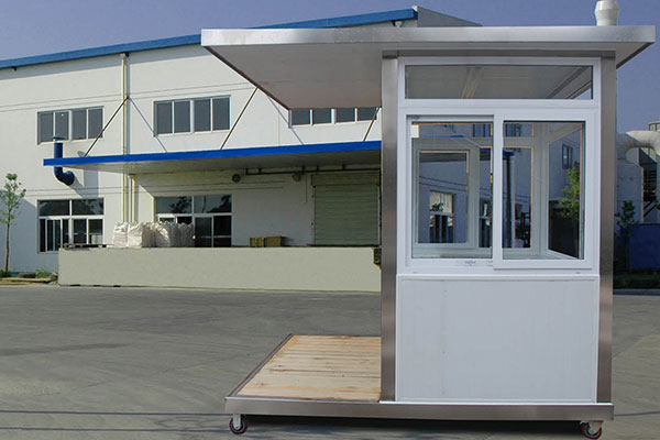 不銹鋼雨棚方崗亭