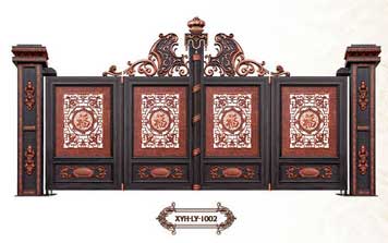 庭院別墅大門(mén) - 豪華別墅懸浮折疊大門(mén)-XYH-LY-1002