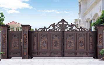 豪華別墅庭院大門DM·22002